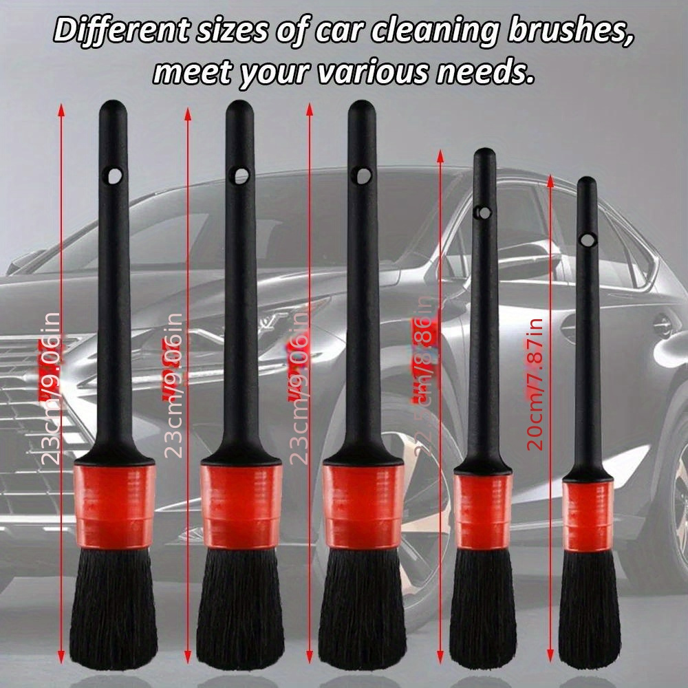New Car Detailing Brush Set Th - Interior Detailing Kit 评论和价格