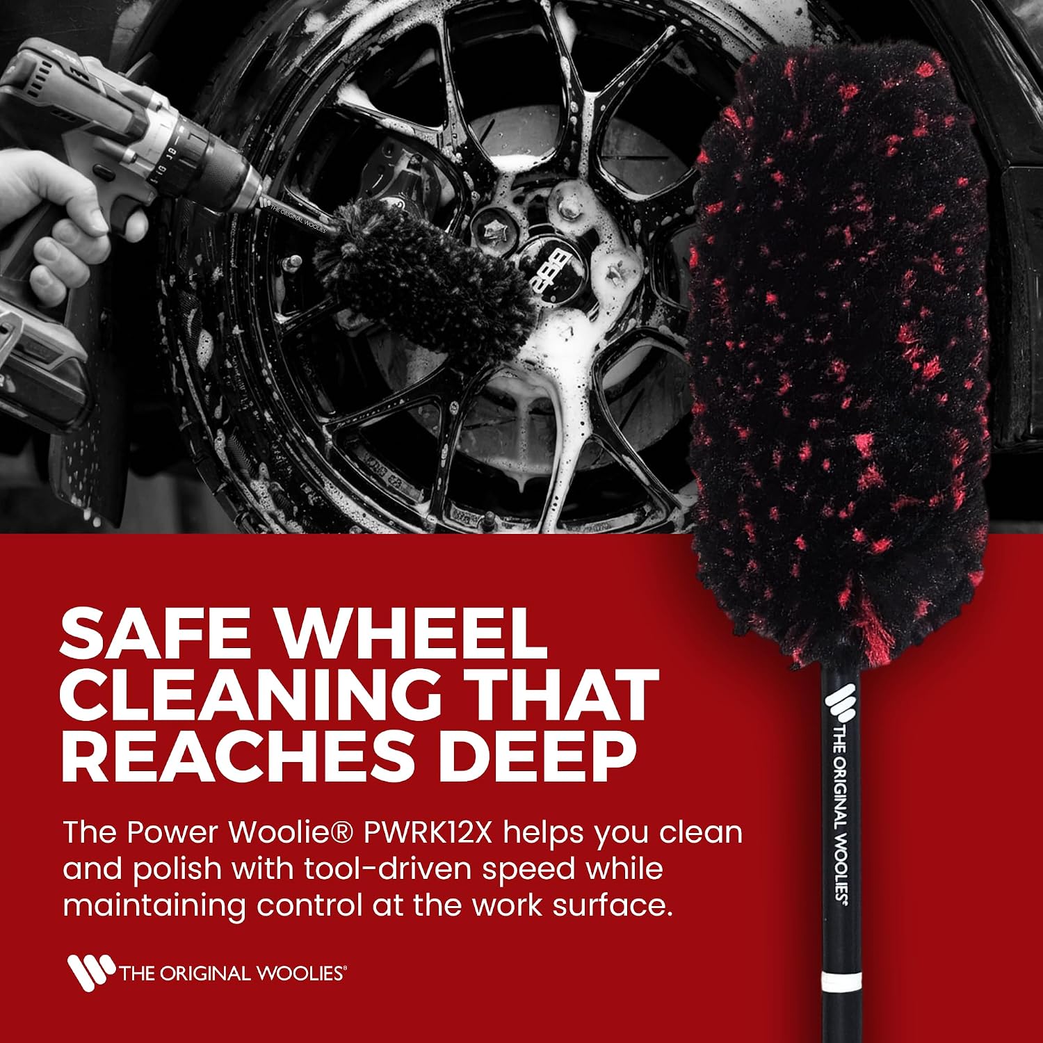 Drill Powered Wheel Cleaning B - Wheel Cleaner Alloy 评论和价格