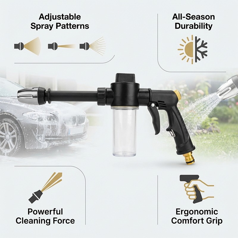 High Pressure Car Washing Spra - Car Shampoo Ph 评论和价格